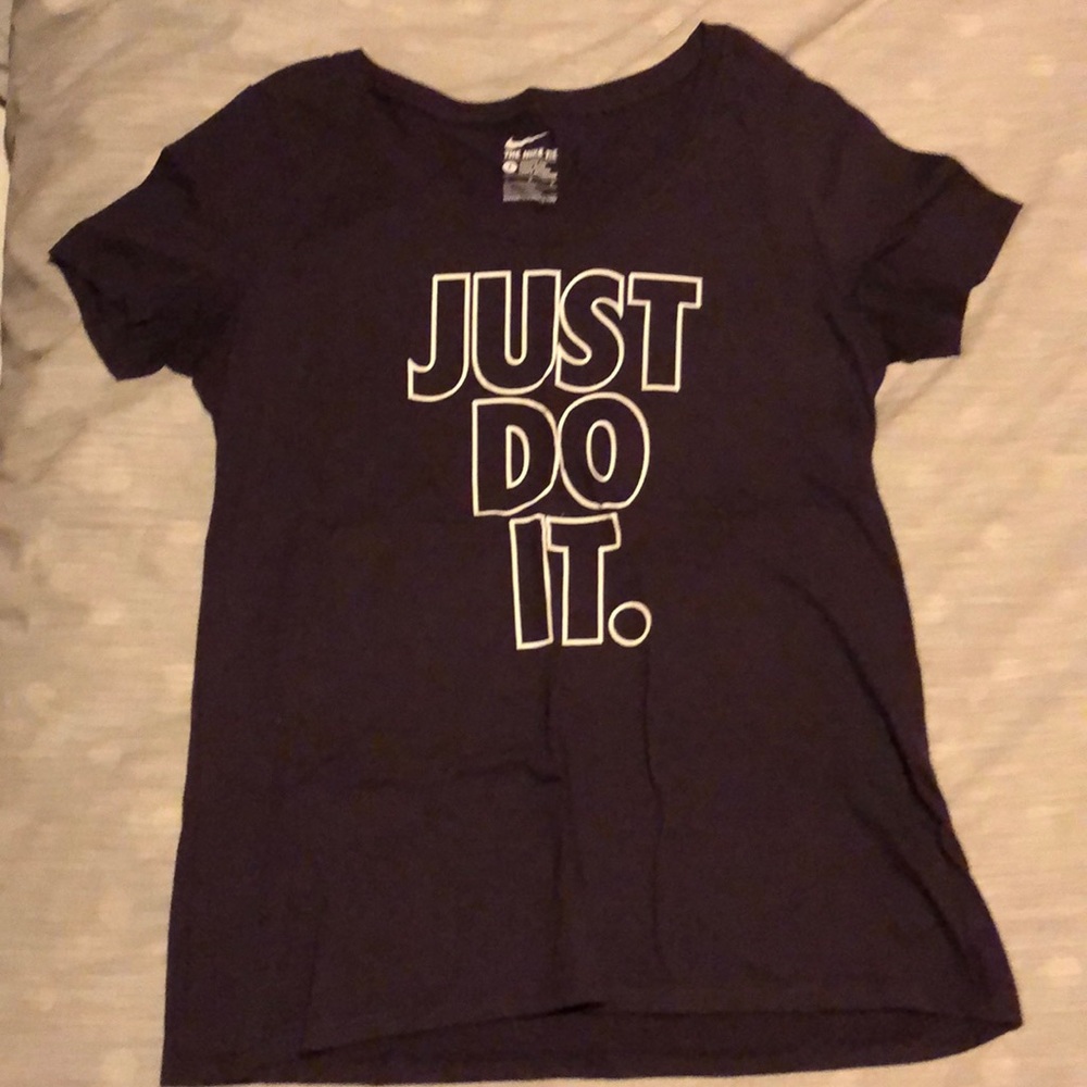 Dark purple Nike tee